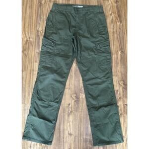 Carhartt Men' s 34x34 Relaxed Fit Rugged Flex Ripstop Cargo Work Pants Green